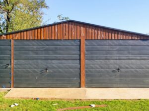 NUSS DOPPELGARAGE SATTELDACH GARAGE BLECHGARAGE CONTANIER ZELTGARAGE 8x5