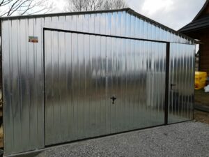 BLECHGARAGE SATTELDACH GARAGE CONTANIER ZELTGARAGE LAGERRAUM 4x5,5