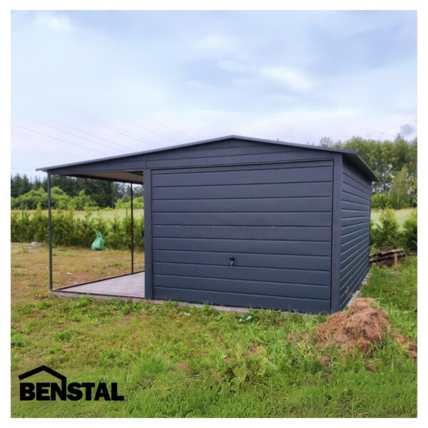 Blechgaragen Holzähnliche Blechgaragen Schwingtor Haustür Gartenhaus Werkzeugkasten Blech