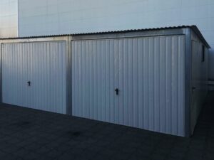 RAL 9010 PREMIUM BLECHGARAGE DOPPELGARAGE GARAGE CONTANIER ZELTGARAGE 6×5