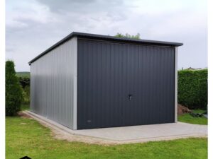 Blechgaragen Holzähnliche Blechgaragen Schwingtor Haustür Gartenhaus Werkzeugkasten Blech